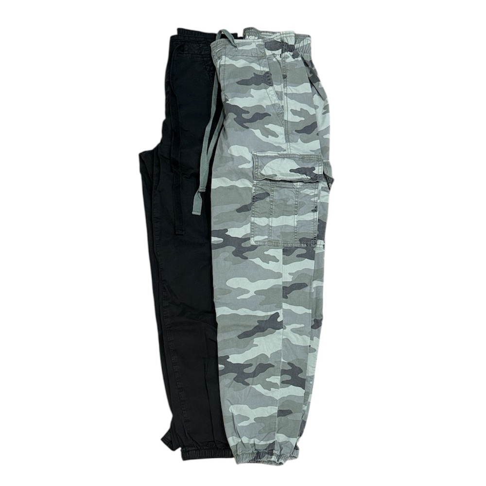 American Eagle Outfitters Black Cargo Pants